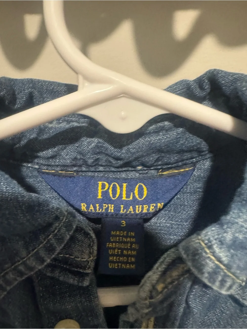Ralph Lauren Denim Dress in Blue